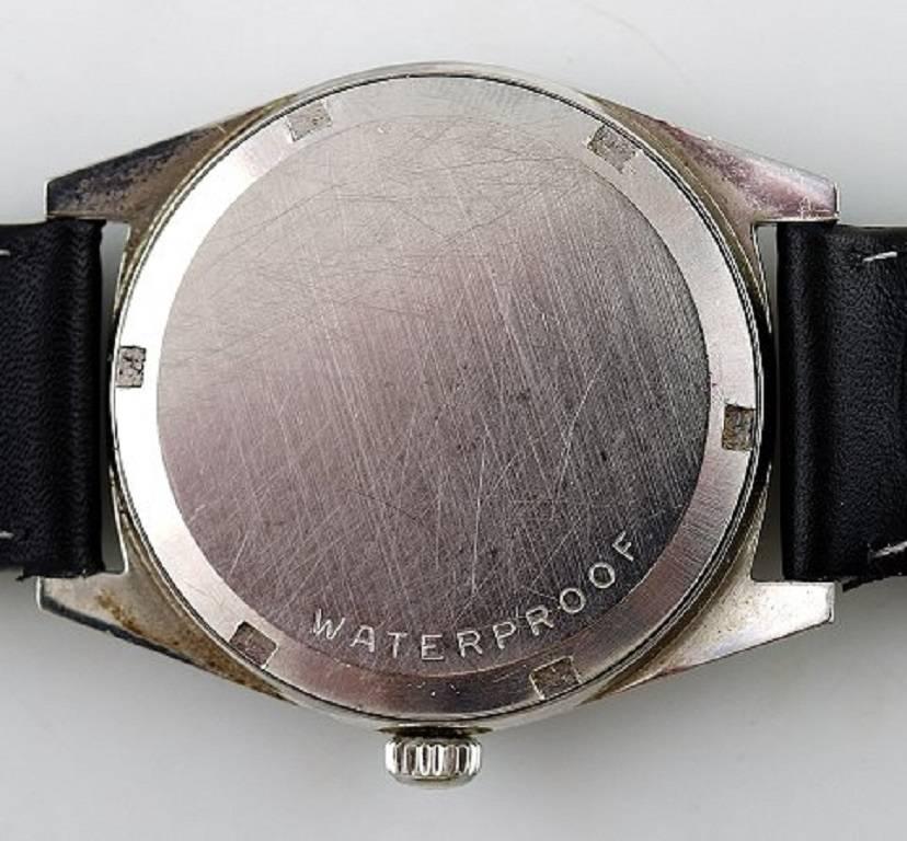 Modern Steel Omega Geneva Vintage Wristwatch, circa 1969