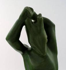 Axel Salto for Ipsen's Widow, Earthenware Figure, Actaeon