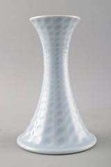 Royal Copenhagen porcelain pair of candlesticks.