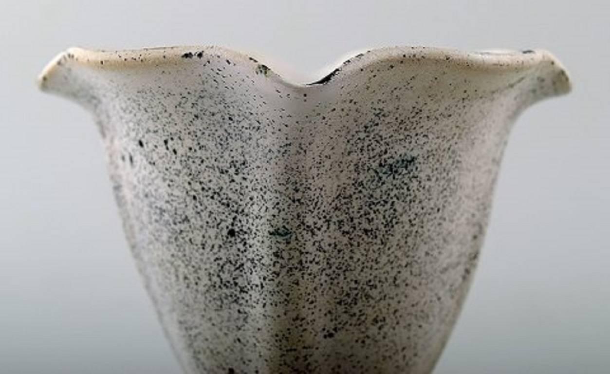 Svend Hammershoi for Kähler, Denmark, Glazed Vase, 1930s In Excellent Condition In Copenhagen, DK