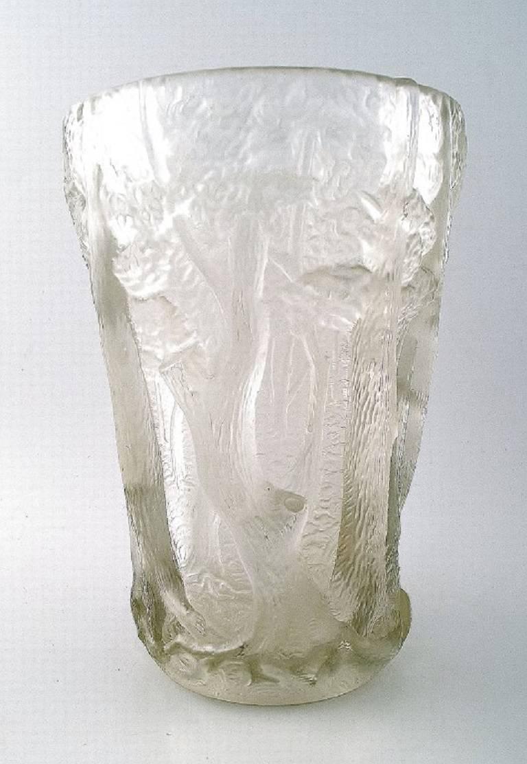 glass tree vase