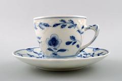 Bing & Grondahl/B & G Butterfly, Seven Sets of Espresso/Mocha Cups and Saucers
