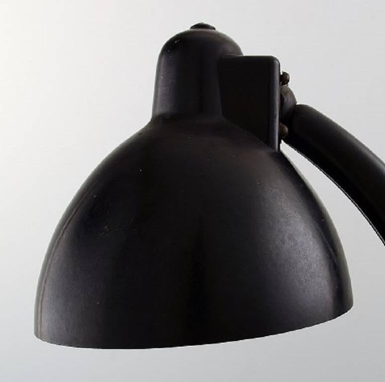 Danish Industrial Table Lamp in Bakelite, Germany 1930-1940s, Bauhaus