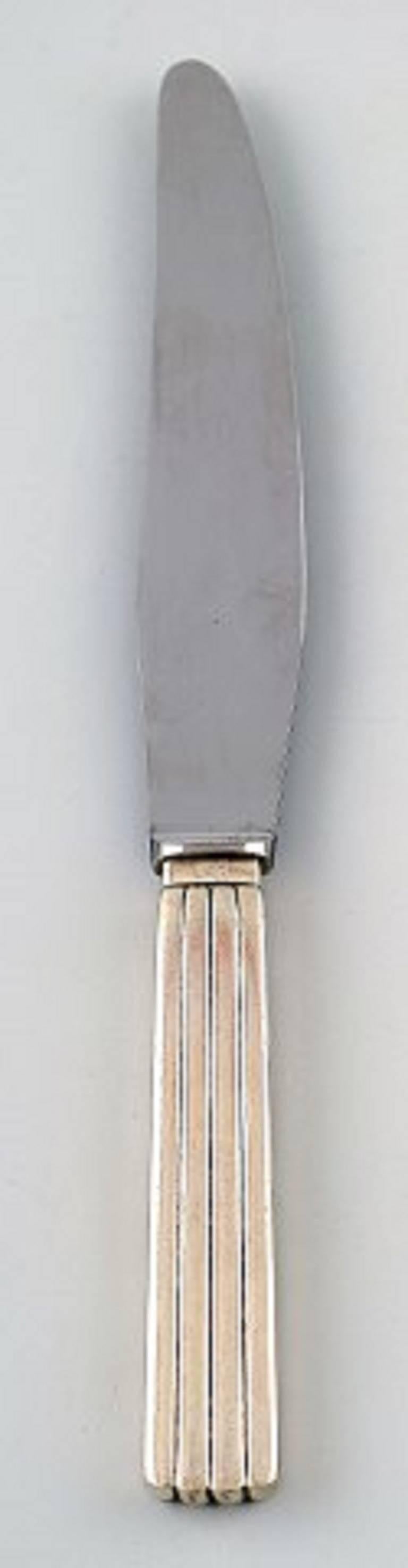 Danish Bernadotte Six Dinner Knives from Georg Jensen