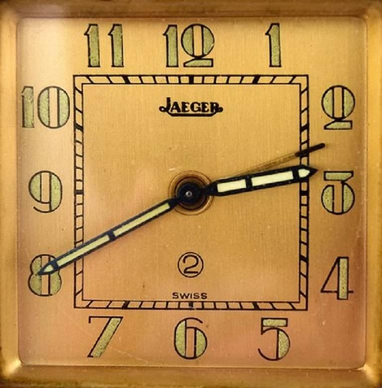 jaeger lecoultre travel alarm clock