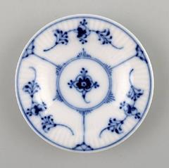 Six Pieces, Royal Copenhagen Blue Fluted Plain Small Dishes