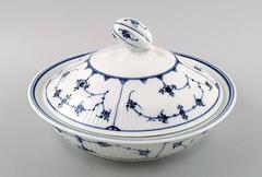 Rare Bing and Grondahl B&G Fluted Lid Tureen, 1870s