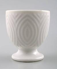 Six Pieces, Royal Copenhagen Salto Egg Cups in Porcelain