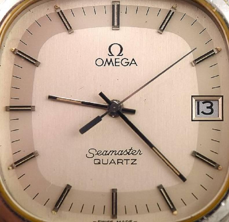 Omega Seamaster cal. 1332, vintage mens wristwatch, 1970s.

In good condition.

Certificate included.