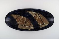 Ingrid Atterberg for Upsala Ekeby Large Dish in Ceramics