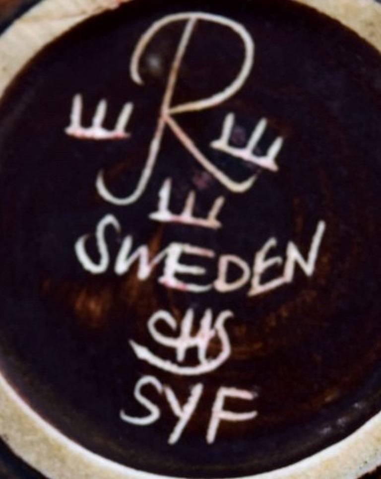 Carl-Harry Stalhane, Rorstrand, Ceramic Bowl In Excellent Condition In Copenhagen, DK