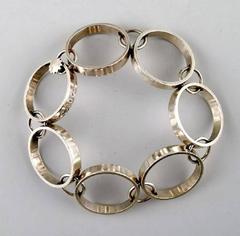 Hans Hansen Bracelet of Sterling Silver, Denmark