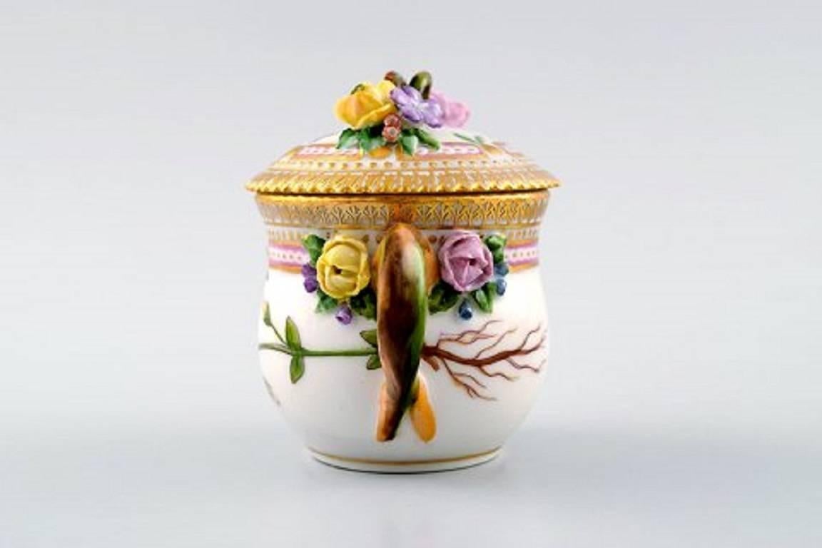 Neoclassical Royal Copenhagen Flora Danica Cream Cup Number 20/3514