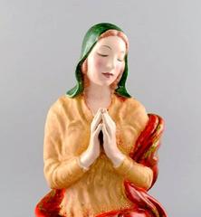 Keramos, Wien, Betende Frau Porzellanfigur, 1940er Jahre