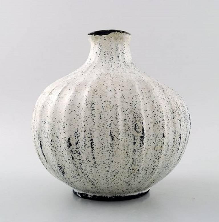 Danish Svend Hammershøi for Kähler, Denmark, Glazed Vase, 1930s