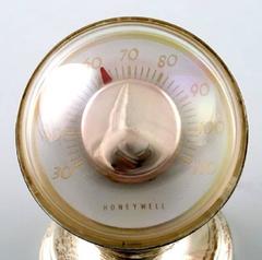 Mid-Century Modern, Sterling Silver Desk Thermometer, Tiffany & Co., New York