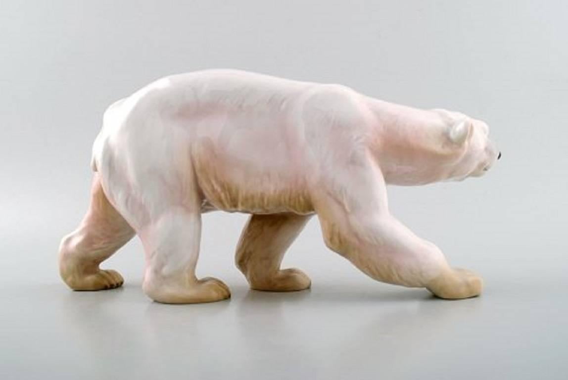 Bing & Grondahl / B & G Porcelain Figurine of Polar Bear Number 1785 In Excellent Condition In Copenhagen, DK
