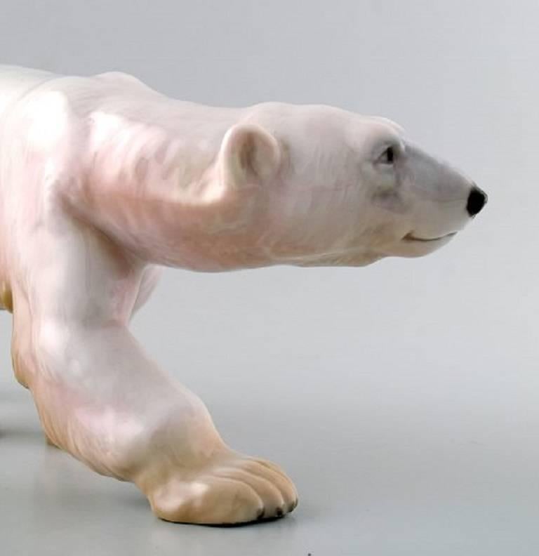 Danish Bing & Grondahl / B & G Porcelain Figurine of Polar Bear Number 1785