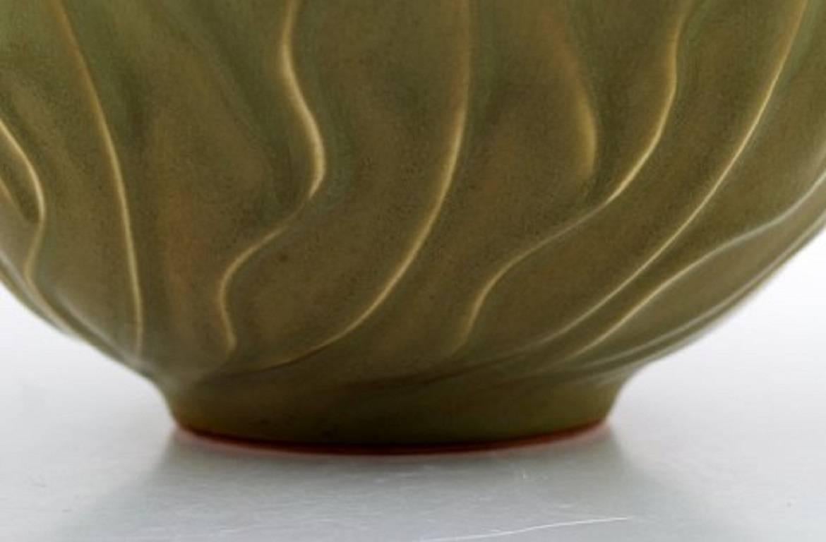 Danish Christian Poulsen, Bing & Grondahl 'B&G' Stoneware Bowl For Sale