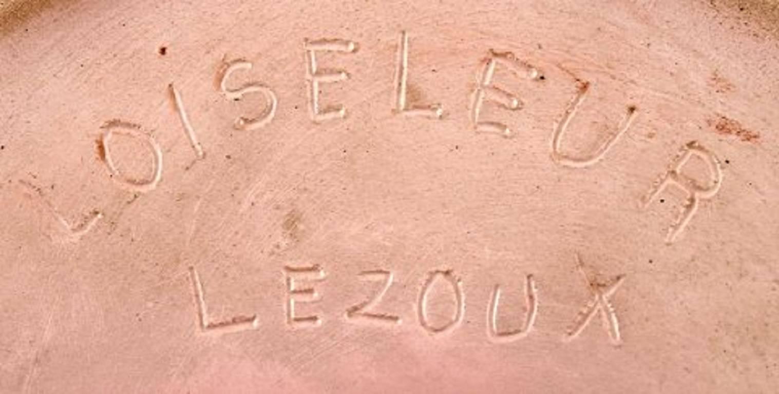 Robert Loiseleur for Lezoux, French Ceramist. Large Modernist Floor