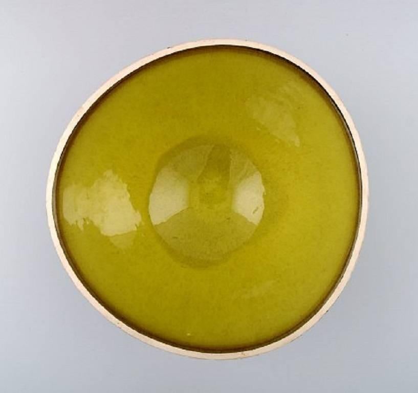 Plat ou bol en céramique Mari Simmulson pour Upsala-Ekeby Excellent état - En vente à Copenhagen, DK