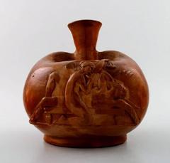 Jens Jacob Bregnø/Bregno for Saxbo Stoneware Vase