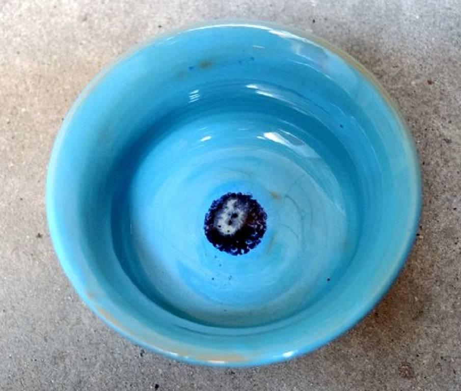 Bjorn Wiinblad 'Boheme' Service of Glazed Earthenware Decorated in Blue Colors For Sale 2