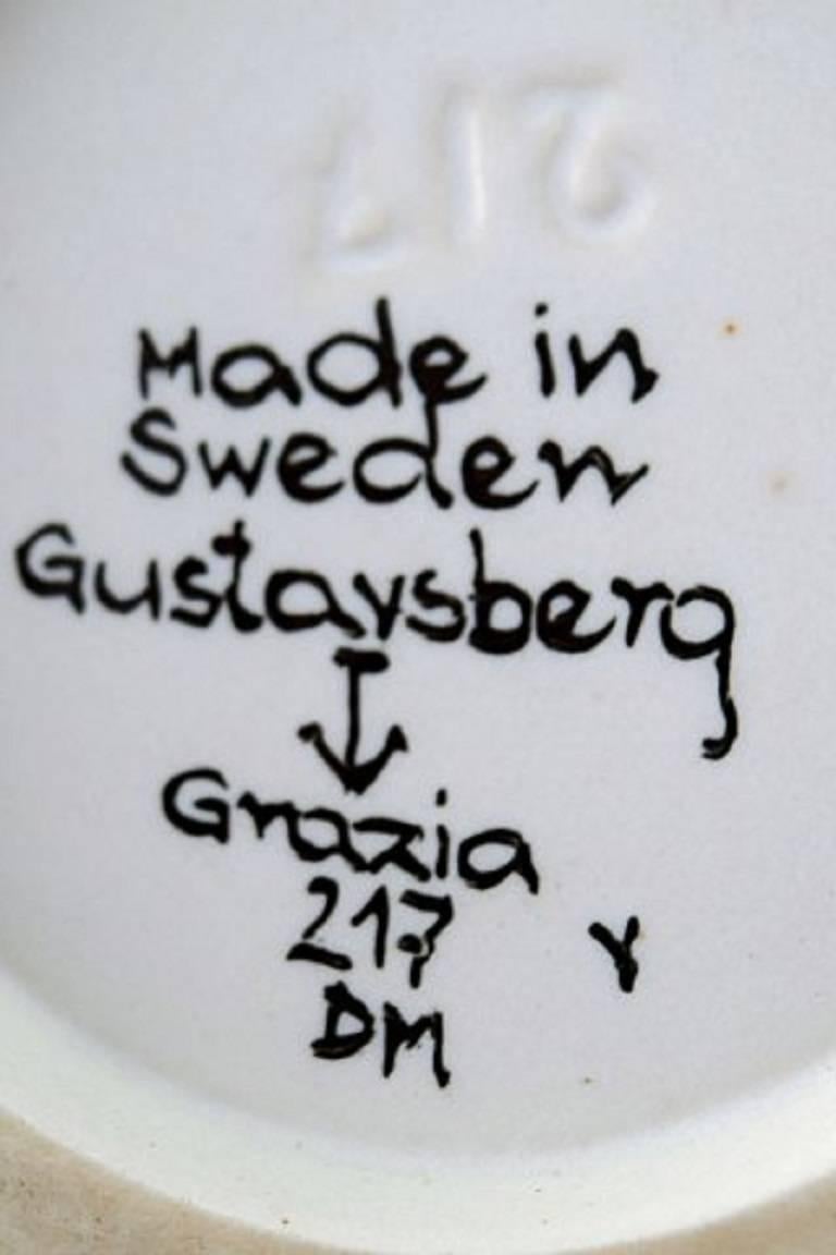 Stig Lindberg, Grazia Studio Hand for Gustavsberg, Large Vase In Excellent Condition For Sale In Copenhagen, DK