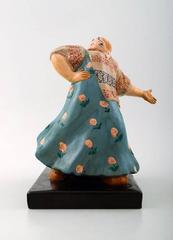 Boris Krilov, Russian-Danish Artist Born in Moscow, 1891, Figure in Earthenware