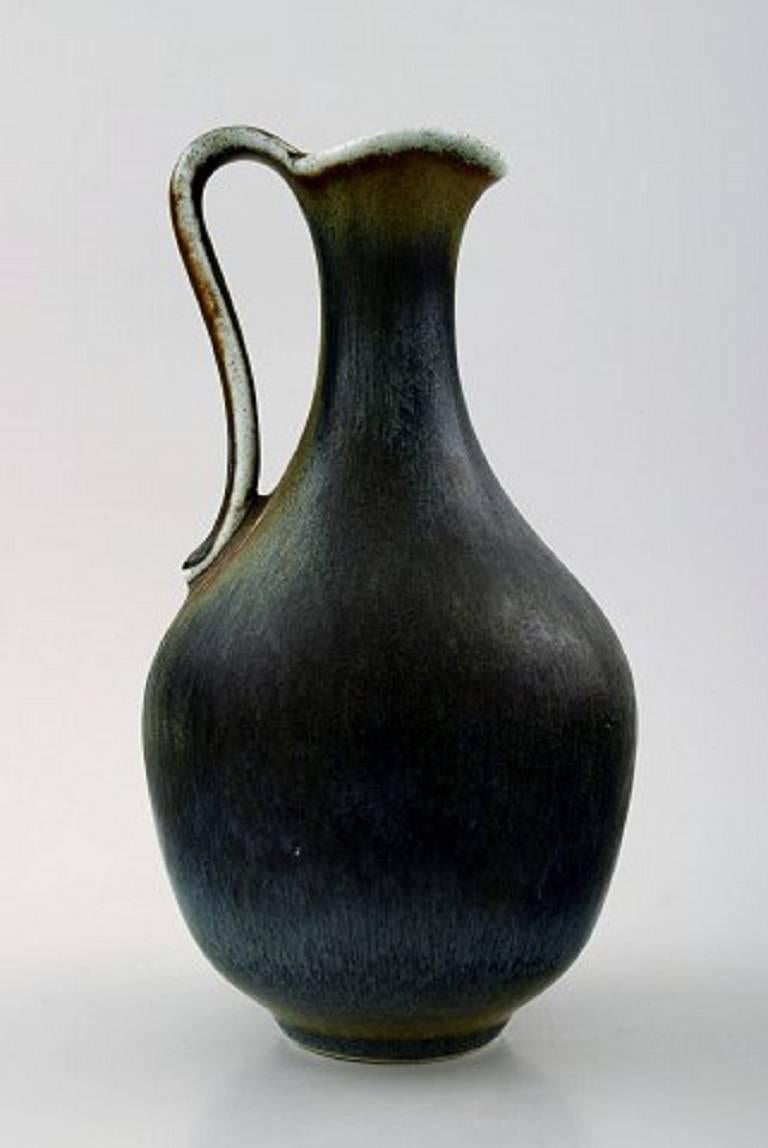 Scandinavian Modern Gunnar Nylund, Rörstrand/Rorstrand Pitcher in Ceramics