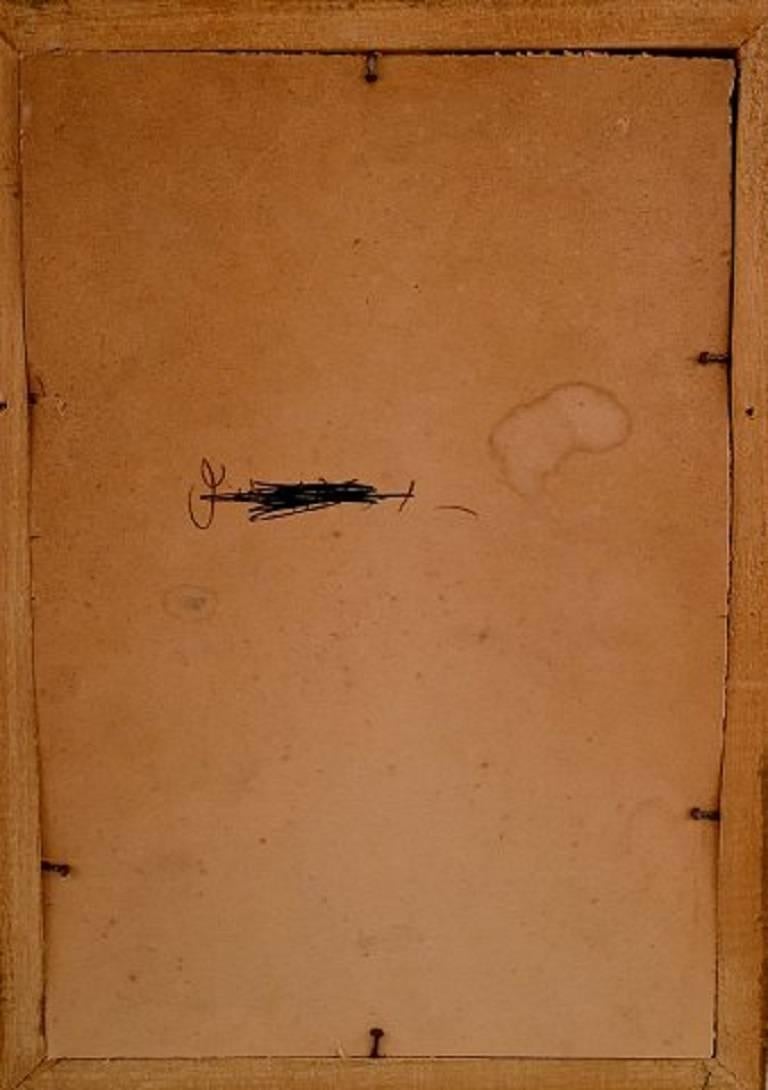 Erotische Szene Aquarell auf Papier auf Platte gelegt Persisch Iranische Schule 1