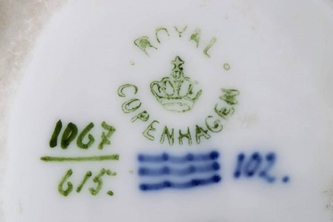 Rare Royal Copenhagen Bowl with Beaver, Number 1067/615 1