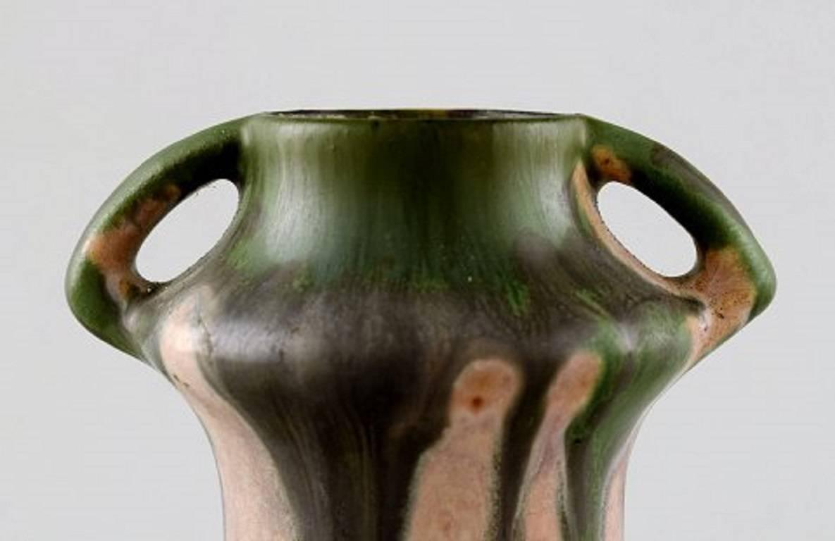 Collection de vases en poterie d'art française avec couvercle, boîtes à couvercle, Denbac en vente 2