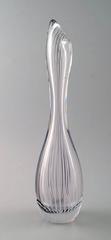 Vicke Lindstrand for Kosta Boda Glass Vase