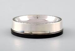 Vera Ferngren for GAB, Sweden, Three Coasters in Silver and Bakelite