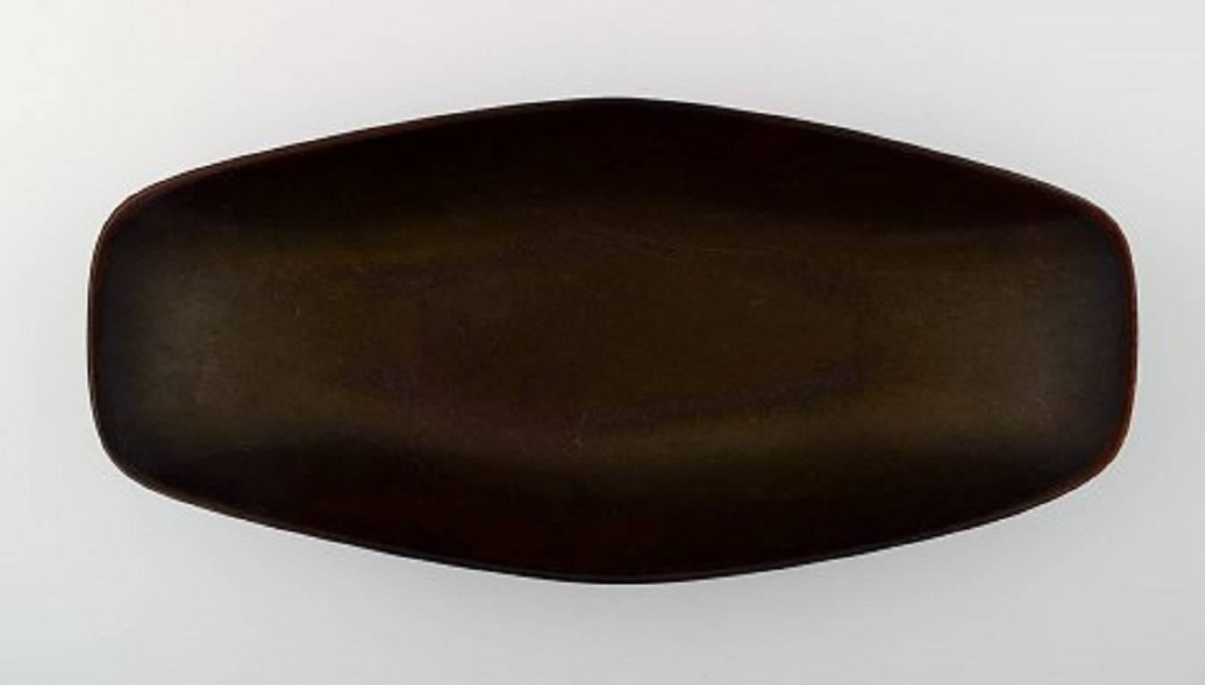 Scandinavo moderno Carl-Harry Stålhane, Rorstrand / Rörstrand, Ciotola grande in gres in vendita