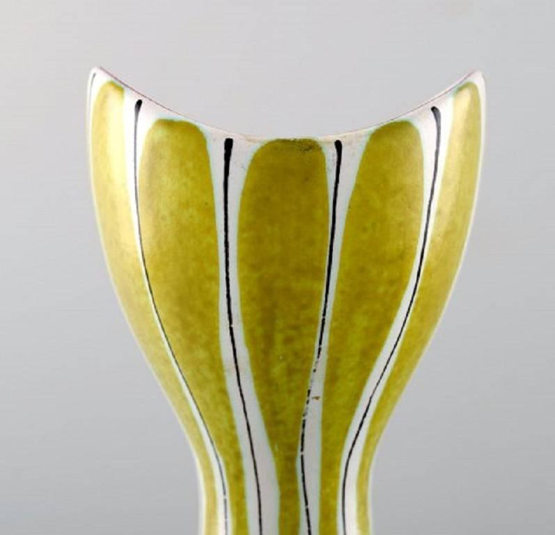 Swedish Stig Lindberg Gustavsberg, Ceramic Vase, circa 1950