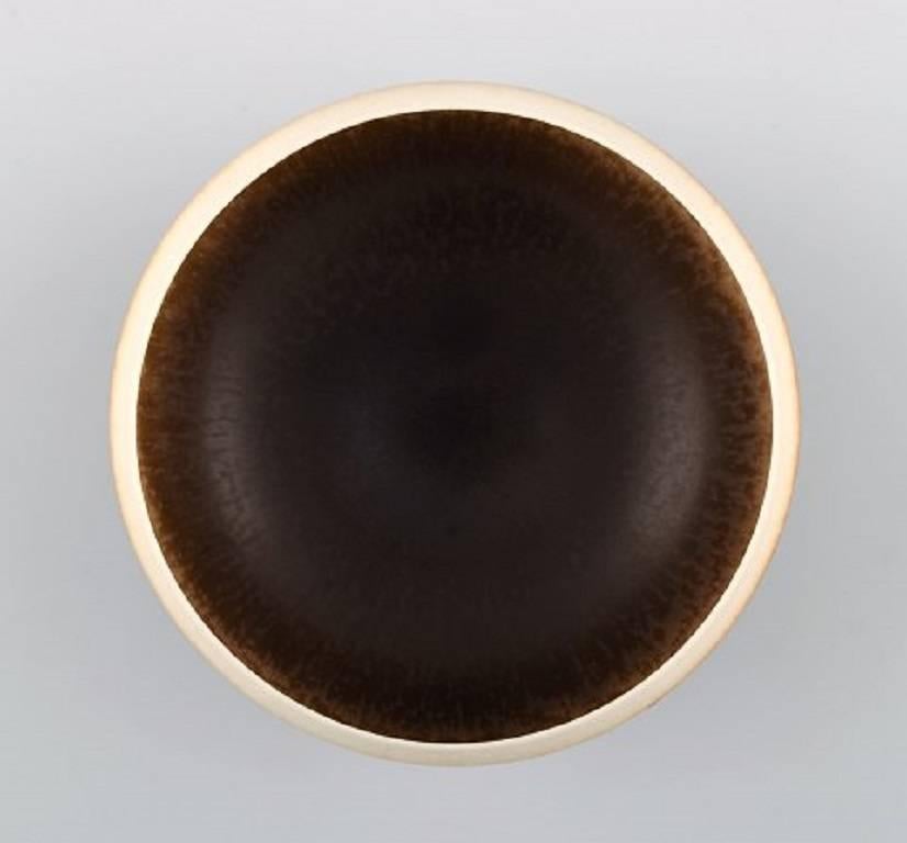 Berndt Friberg Studio Ceramic Bowl Modern Swedish Design In Excellent Condition For Sale In Copenhagen, DK