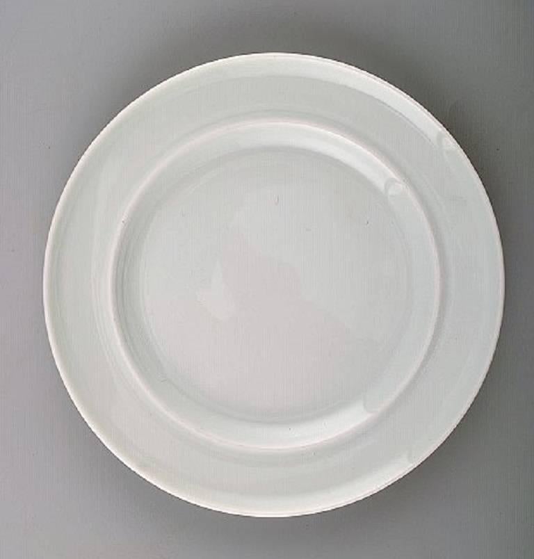 Bing & Grondahl, B&G, White Koppel, service à café pour six personnes Excellent état - En vente à Copenhagen, DK