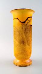 Large Kähler, HAK, Svend Hammershøi, Glazed Stoneware Vase