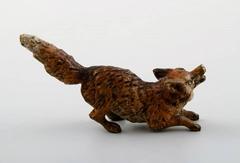 Vienna Bronze, Fox, Bronze Figure of High Quality