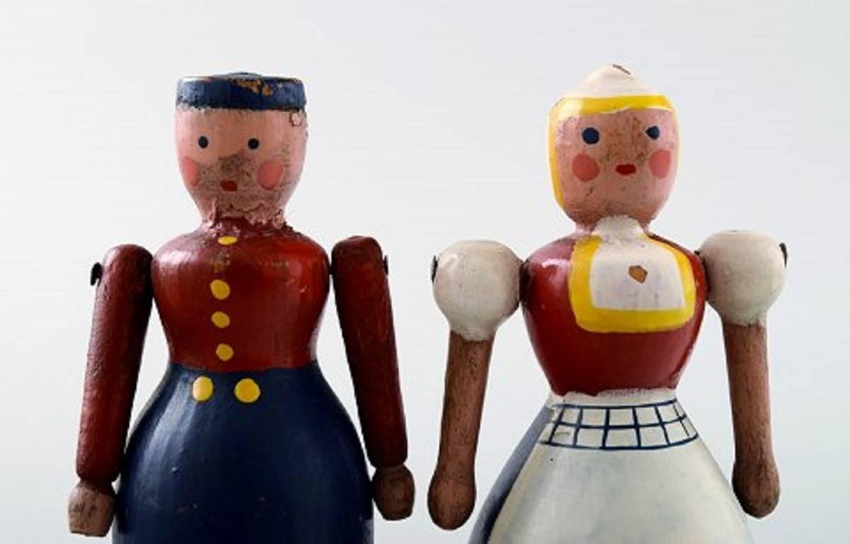 Rare Dutch Couple, Husband and Wife by Kay Bojesen 4