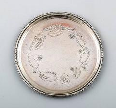 Georg Jensen Two Coasters in Sterling Silver # 51C