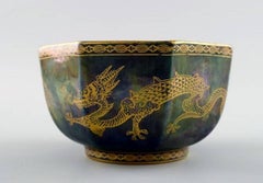 Wedgwood Fairyland Luster Bowl in Dragon Pattern