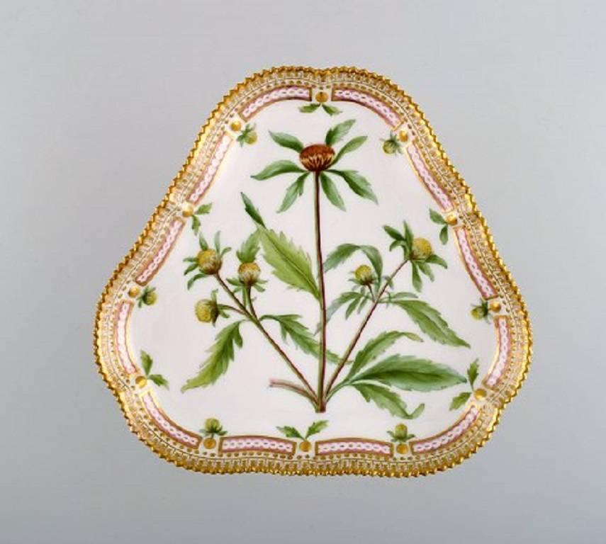 Neoclassical Royal Copenhagen, Flora Danica Porcelain Centrepiece