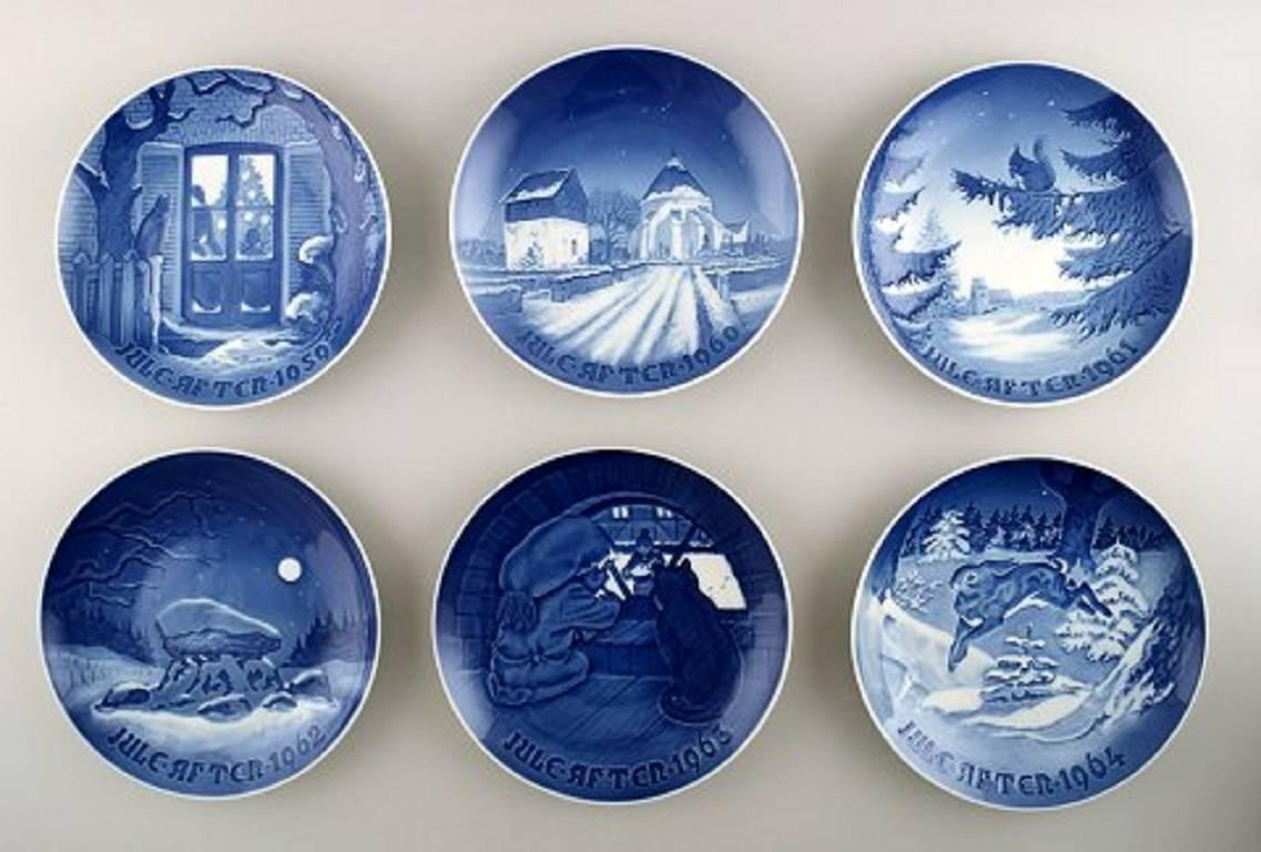 21 Bing & Grondahl Christmas plates, 1959-1979.

In perfect condition.

1st. factory quality.

Measures: 18 cm.