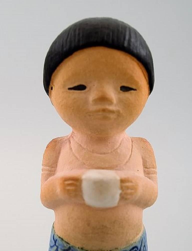 Lisa Larson for Gustavsberg, Stoneware Figure from 