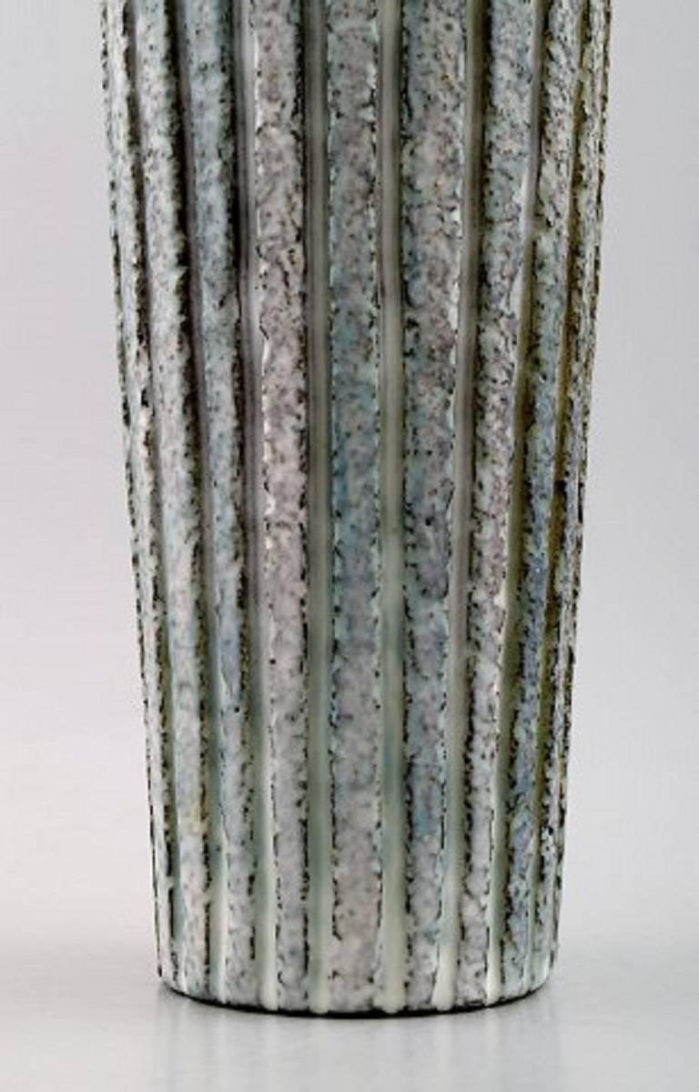 Scandinavian Modern Mari Simmulson for Upsala-Ekeby Trinidad Number 4369 Ceramic Vase