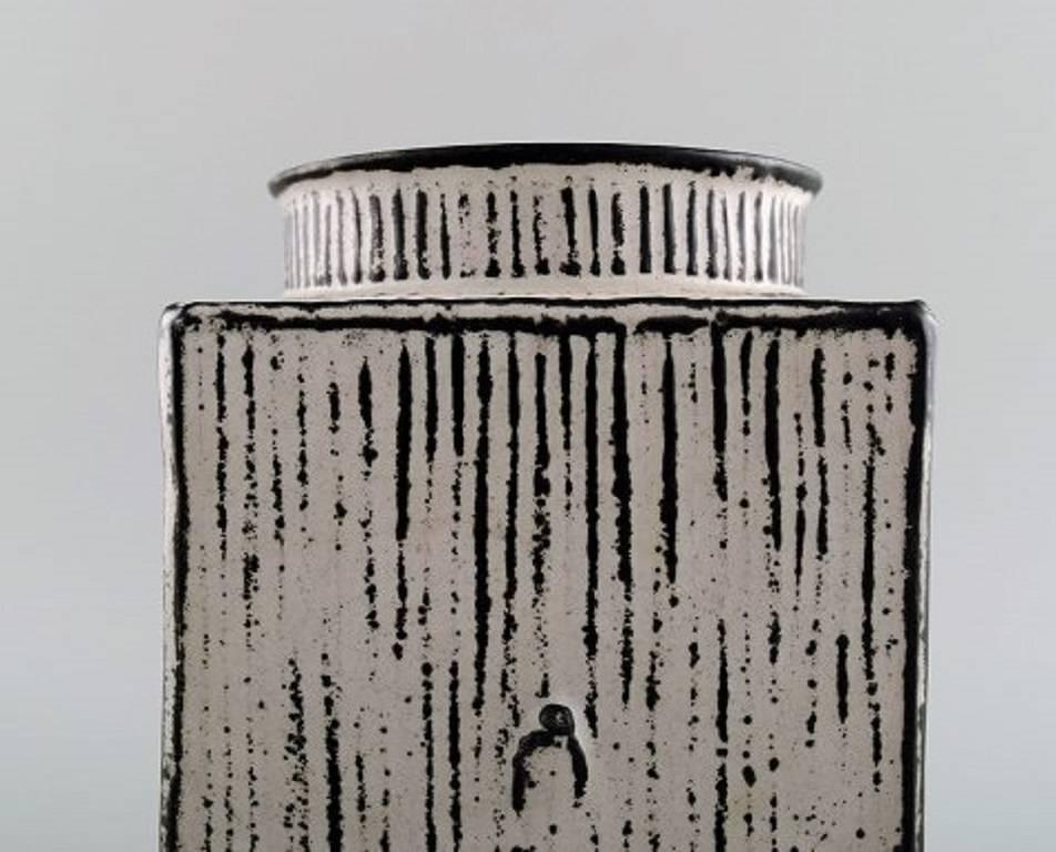English Svend Hammershoi for Kähler, HAK, Glazed Vase, 1930s-1940s