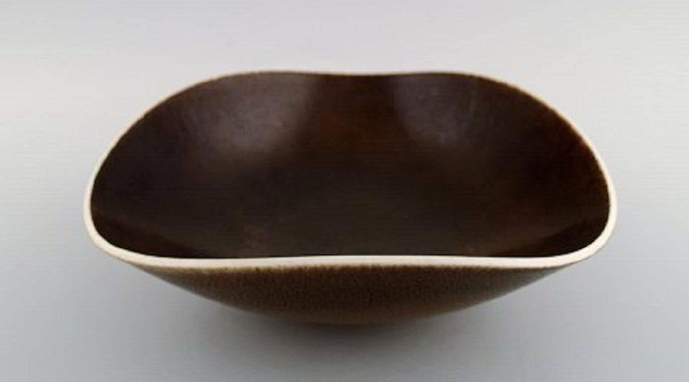 Friberg Studio Large Ceramic Bowl, Modern Swedish Design In Excellent Condition For Sale In Copenhagen, DK